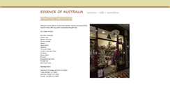 Desktop Screenshot of essenceofaustralia.com.au