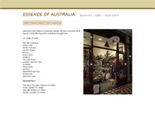 Tablet Screenshot of essenceofaustralia.com.au